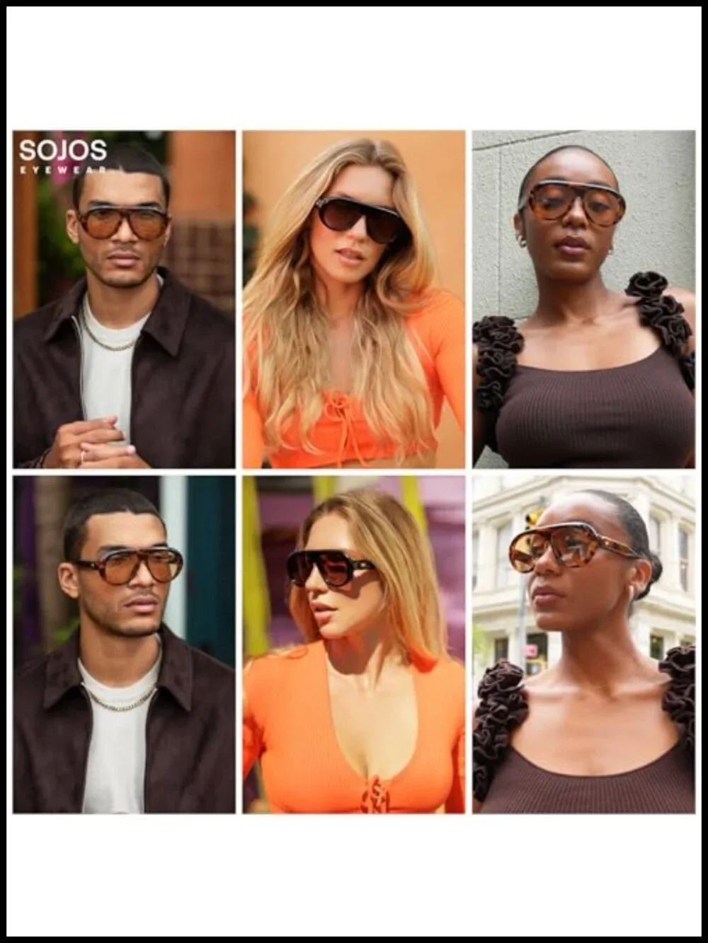 Oversized Polarized Aviator Sunglasses UV Protection